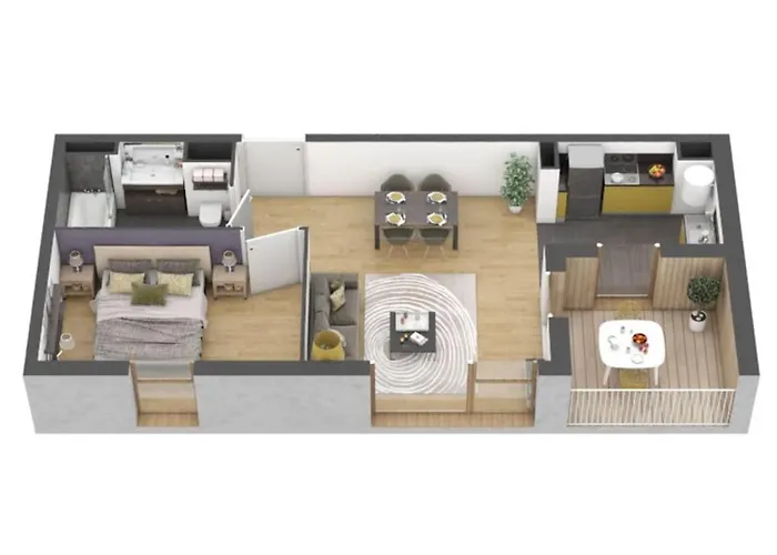 דירה Neuf Centre-ville פורטו-וישיו